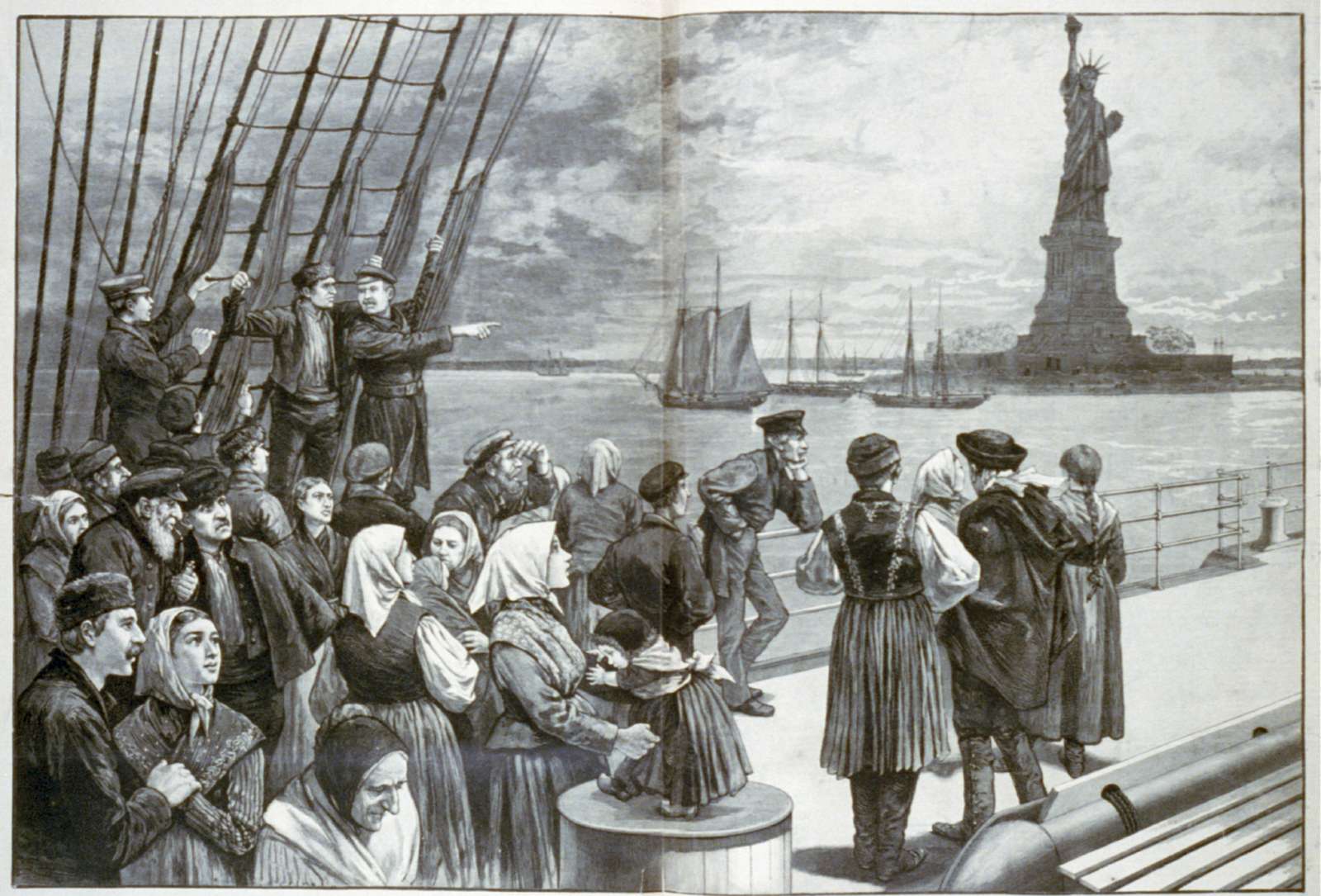 Ирландская и итальянская иммиграция в США во второй половине XIX в. – начале XX в.