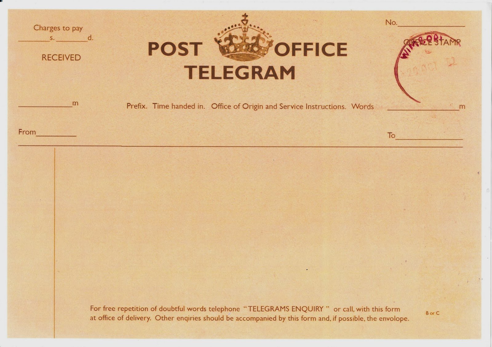 The Telegram by S. J. Simon