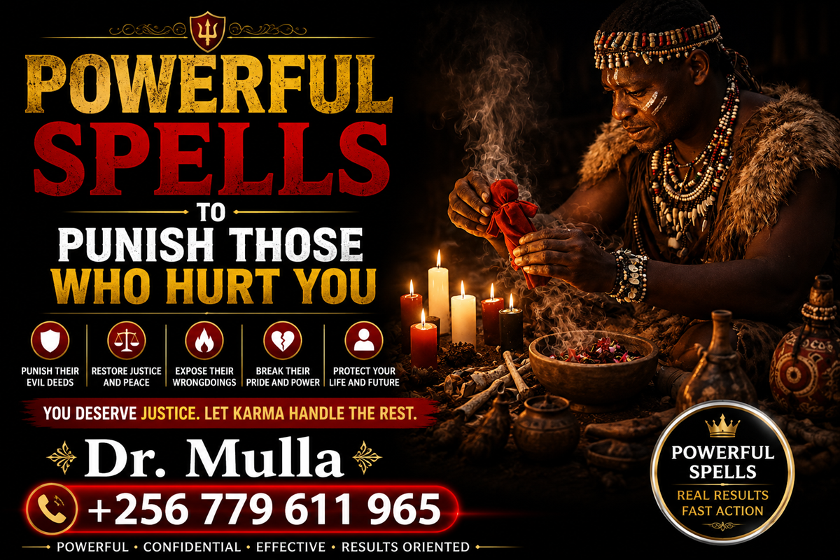 Black Magic Voodoo Death Spells That Deliver Instant Results to Those Who Hurt You | Dr. Mulla | 📞 Phone +256 779 611 965